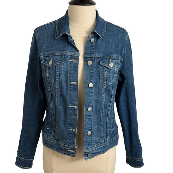 Old Navy Jackets & Blazers - Old Navy Women's Classic Long Sleeve Denim Button Front Jean Jacket